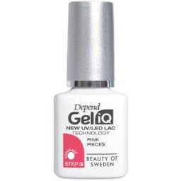 Set 2 x Oja Semipermanenta Depend Gel IQ UV LED, Pink Pieces, 5 ml