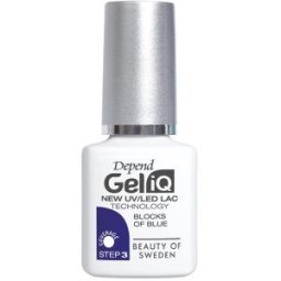 Set 2 x Oja Semipermanenta Depend Gel IQ UV LED, Blocks of Blue, 5 ml
