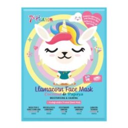 Set 2 x Masca pentru Adolescenti din Material Textil Llamacorn, 7th Heaven