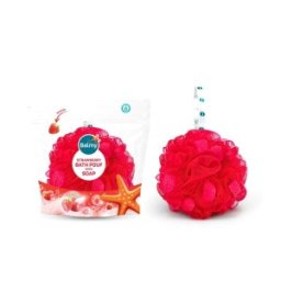 Set 2 x Floare de Masaj cu Perle de Sapun, Parfum de Capsune, Balmy, 23 g
