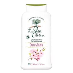 Set 2 x Gel de Dus Crema cu Flori de Cires Le Petit Olivier, 500 ml