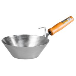 Cancioc pentru zidar 160 mm din zinc, cu maner din lemn Strend Pro
