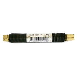 Sarma de legat Strend Pro GreenYard PVC neagra, 0,65 mm, 100 g