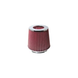 Filtru aer sport auto Automax crom, 135x170x105 mm, 4 adaptoare