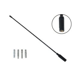 Tija antena auto universala Automax 41 cm, cu 4 adaptori