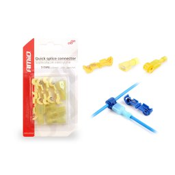 Cuplaje electrice tip T pentru imbinari rapide 4-6 mm², 24A, 5 buc