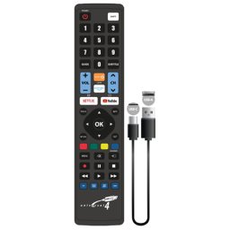 Telecomanda universala programabila USB-C 4 în 1 pentru TV si audio