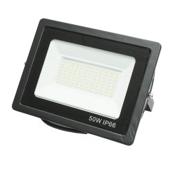 Proiector LED 50W IP66 cu lumina rece 6500K pentru exterior, Breckner
