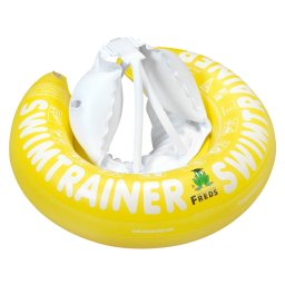 Colac de inot pentru copii Swimtrainer Classic galben, 4-8 ani, Freds