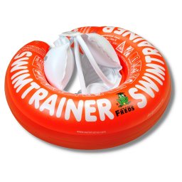 Colac de inot bebelusi si copii Swimtrainer Classic rosu, 3 luni-4 ani