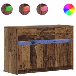Cabinet TV 91 x 34 x 61 cm Lemn vechi Lemn prelucrat GartenMobel Dekor