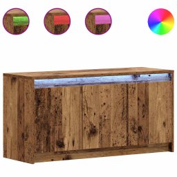 Cabinet TV 100 x 34 x 50 cm Lemn vechi Lemn prelucrat GartenMobel Dekor