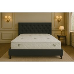 Saltea cu memorie Somnart Aloe Vera 120x190 cm, 20 cm, fermitate medie