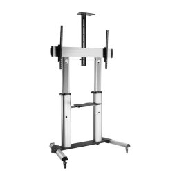 Suport TV/monitor reglabil Equip 650605, 60"-100", inclinabil, 100 kg, negru/argintiu