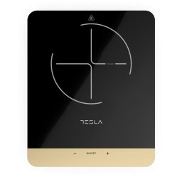 Plita portabila cu inductie Tesla IC401B, 2000W, 25x25cm, 8 niveluri putere, Negru