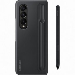 Carcasa Standing Cover with Pen pentru SAMSUNG Galaxy Z Fold4, EF-OF93PCBEGWW, negru