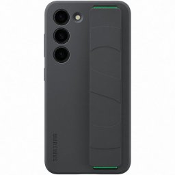 Husa de protectie Samsung Silicone Grip Case pentru Galaxy S23, Black