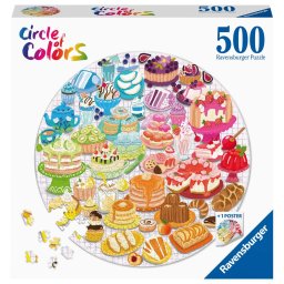 Puzzle Ravensburger - Cerc desert, 500 piese