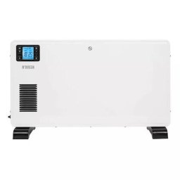 Radiator electric NOVEEN CH9099, Smart, Afisaj LCD, Temporizator si telecomanda, 2300W, 3 trepte de putere, Alb