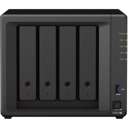 Network Attached Storage Synology DiskStation DS923+, AMD RyzenTM R1600 2.6GHz, 4-bay, 4GB