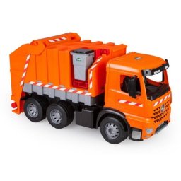 Camion de gunoi, Lena, 71cm, Portocaliu