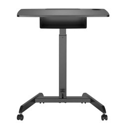 Birou pentru laptop cu inaltime reglabila 75-113 cm, Maclean MC-903B, Negru