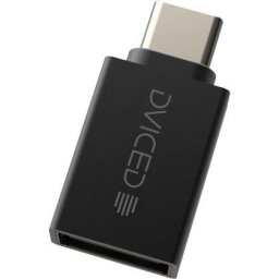 Adaptor Dviced DV300004, USB Type-C la USB-A, 10 Gbps, Negru