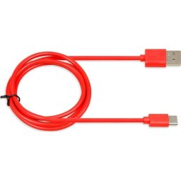 Cablu USB, iBOX, 1 m , USB-A la USB-C 1m 3A , Rosu