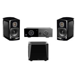 Pachet cu boxe Goldenear BRX, Subwoofer Goldenear Supersub X, Amplificator Lyngdorf TDAI-1120
