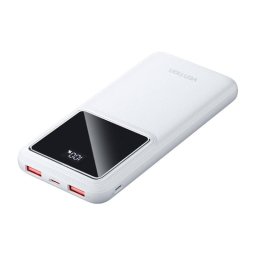 Acumulator extern Vention 10.000 mAh/37Wh, 22.5W, max. 3A, Alb