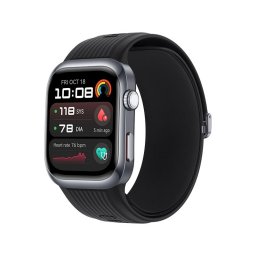 Smartwatch Huawei Watch D2, Black Aluminium, Fluoroelastomer Strap, Negru
