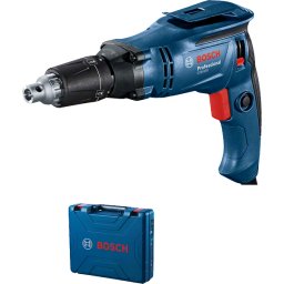 Surubelnita profesionala pentru gips/carton Bosch GTB 06014A2000, 650 W, 5000 RPM, 12 Nm, cu limitator de reglare a adancimii, sistem rapid de desurubare