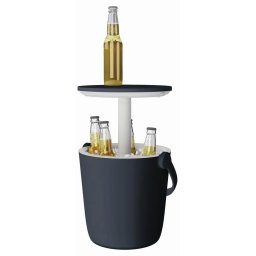Lada frigorifica pentru bauturi Keter Go Bar, plastic, 38 x 38 x 37-60 cm, Antracit
