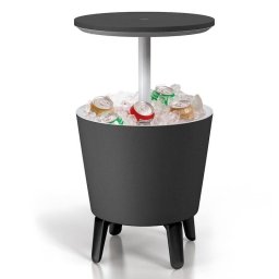 Lada frigorifica pentru bauturi Keter Cool Bar, plastic, 50 x 50 x 57-83 cm, Antracit
