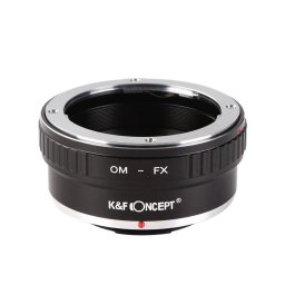 Adaptor montura K&F Concept OM-FX de la Olympus OM la Fuji X-Mount