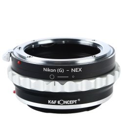Adaptor montura K&F Concept Nikon(G)-NEX de la Nikon(G) la Sony E-Mount (NEX)