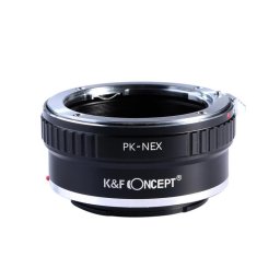 Adaptor montura K&F Concept PK-NEX de la Pentax K la Sony E-Mount (NEX)