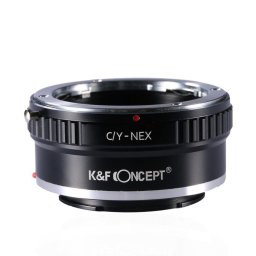 Adaptor montura K&F Concept C/Y-NEX de la Contax Yashica la Sony E-Mount (NEX)