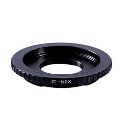 Adaptor montura K&F Concept C-NEX de la C-Mount la Sony E-Mount (NEX)
