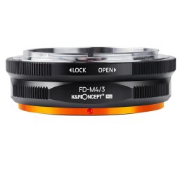 Adaptor montura M13125 K&F Concept Canon FD-M4/3 PRO de la Canon FD FL-Micro 4/3 (MFT) KF06.453