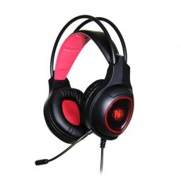 Casti gaming, iBox, Microfon, Fir, Cauciuc, Negru