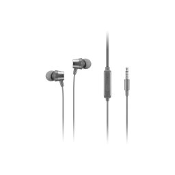Casti intraauriculare Lenovo 110 cu microfon, GXD1J77354, Gri
