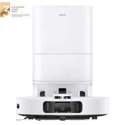 Robot aspirator si mop MOVA E40 Ultra, 19000Pa, Auto-curatare, Perii anti-incurcare, Statie inteligenta, Alb