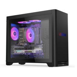 Sistem desktop Lenovo Legion T5 30IAS10, Intel Core Ultra 5 225, 32GB RAM, 1TB SSD, nVidia GeForce RTX 5060 Ti 8GB, No OS, Negru