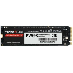 SSD Patriot Viper PV593, M.2, PCI-E Gen5 x4 NVMe2, 2TB, Viteza de citire 14 GB