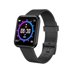 Ceas inteligent Lenovo E1 PRO-BK, 1,44", Android / iOS, IP68, Negru