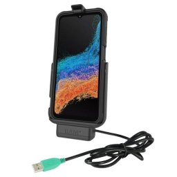 RAM® EZ-Roll'r™ Dock alimentat pentru XCover6 Pro cu OEM sau RAM® Skin™