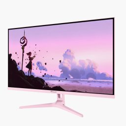 Monitor Gaming IPS LED Arozzi Nova 32T2K180, 32 inch, QHD 2560 x 1440 pixeli, HDMI, DisplayPort, Boxe, 180 Hz, 1 ms, Roz