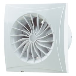 Ventilator de evacuare Blauberg Sileo100 H, DN100, senzor de umiditate, temporizator, Alb