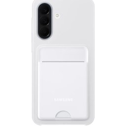 Husa telefon, Carcasa protectie spate Samsung Card Slot Case (A376), pentru Galaxy A37, Gri deschis